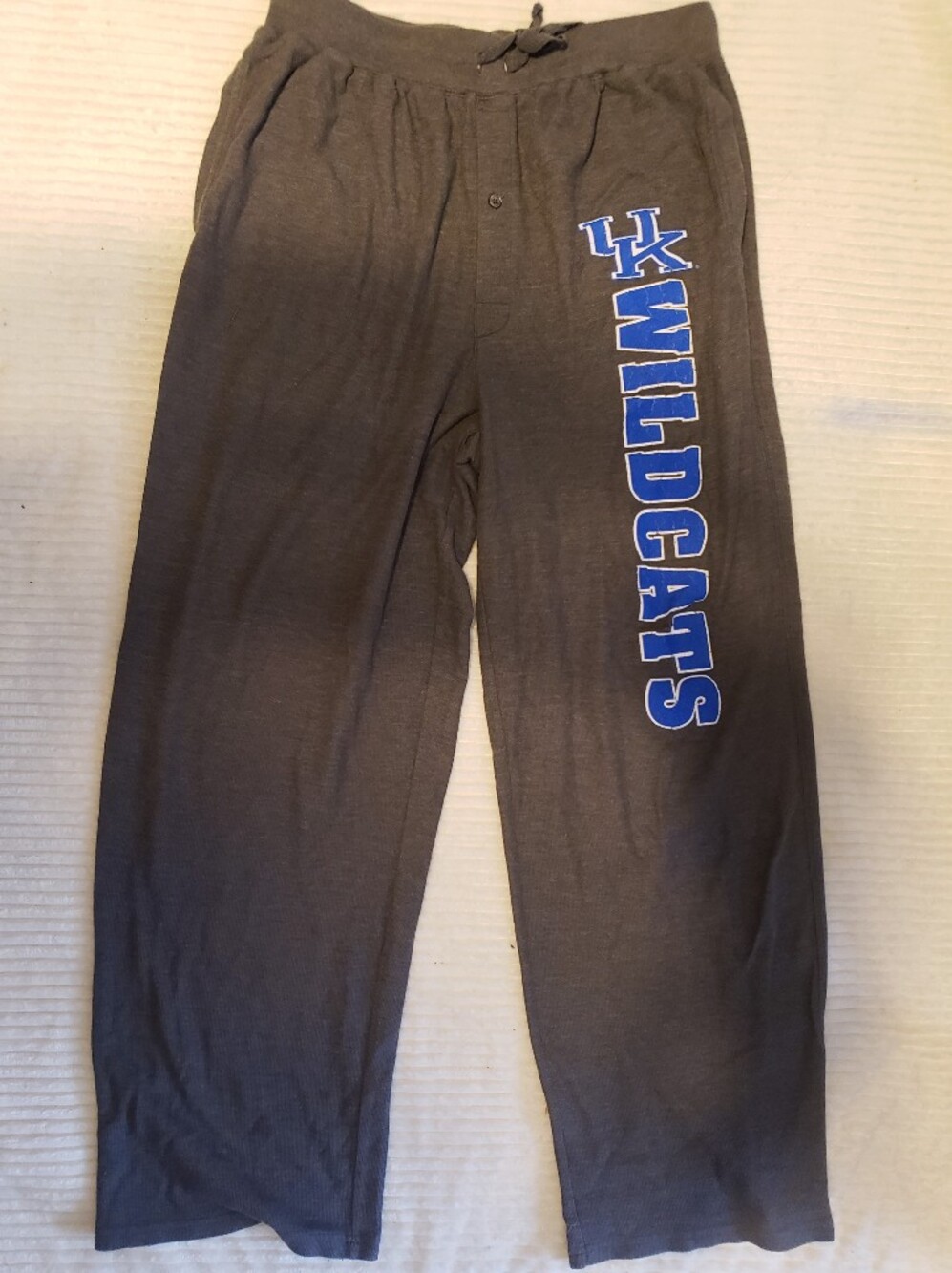 Concepts Sport Vintage UK Wildcats Unisex Blue Gray Wide Leg Lounge Pants L/XL